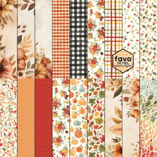Kit Digital Leitura Aquarela | Planner Amo Ler Outono