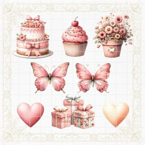 Kit Digital Menininha Loira Cute Aquarela | Little Girl