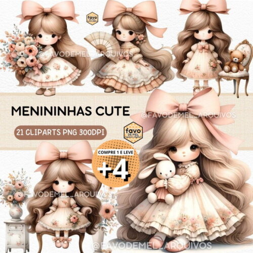 Kit Digital Menininhas Cute Aquarela (ad)