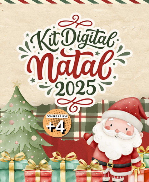 Kit Digital Natal 2025 - Mimos para Imprimir pdf Png Dtf Png