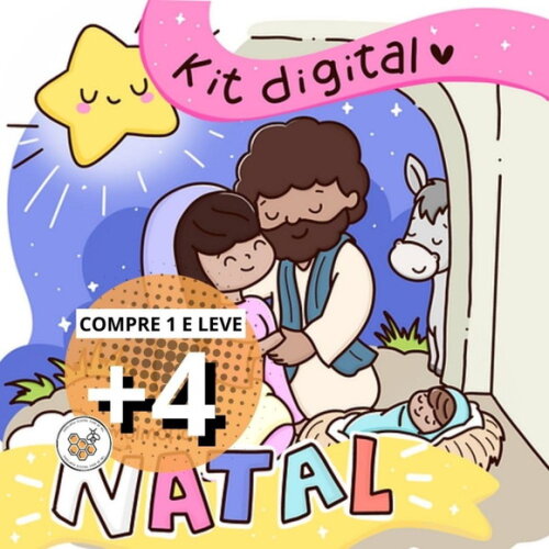 Kit Digital Natal Cristão
