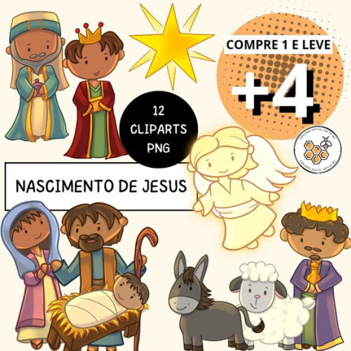 Kit Digital Natal Cristão - Christmas Nativity Jesus