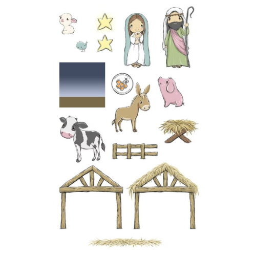 Kit Digital Natal Cristão - Nativity Christmas