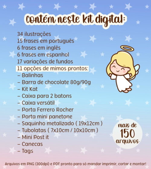 Kit Digital Natal Cristão 2022 (af) Nascimento de Jesus