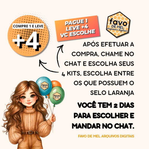 Kit Digital Natal É Jesus pra Mim (pague 1 Leve 5)