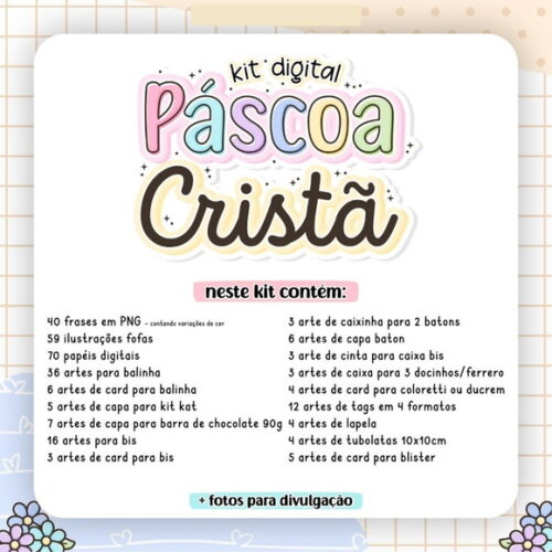 Kit Digital Páscoa Cristã