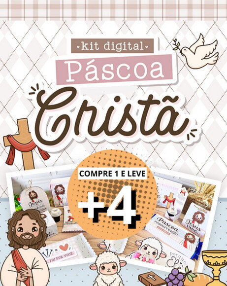 Kit Digital Páscoa Cristã 2024 Ltr