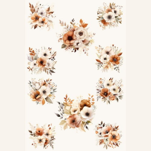 Kit Digital Png Floral Boho Aquarela 05 (bd)