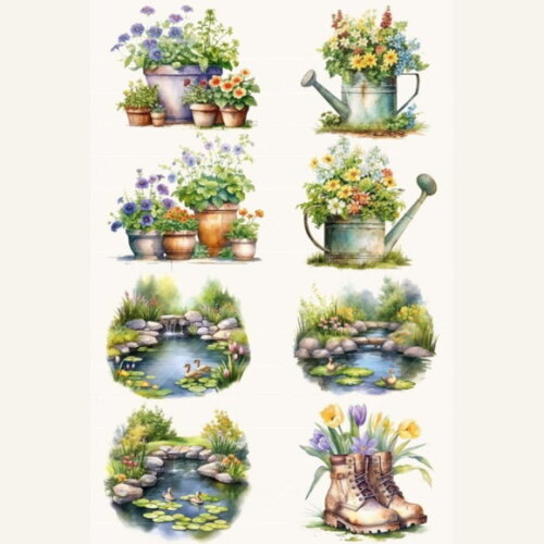 Kit Digital Png Jardim dos Pássaros (pague 1 Leve +4) _bd_