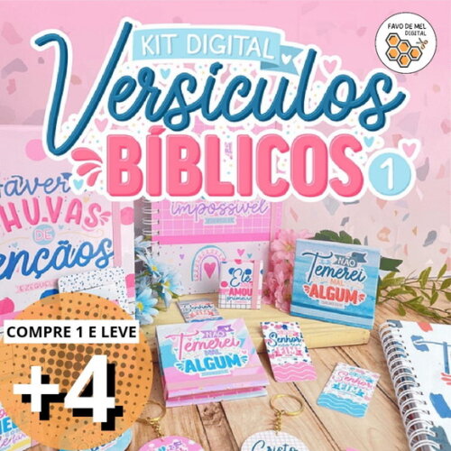 Kit Digital Versículos Bíblicos 1