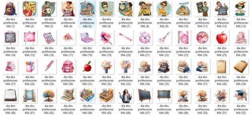 Mega Pack Dia dos Professores Aquarela (ma)