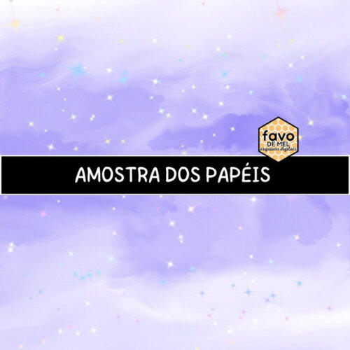 Papel Digital Aquarela Glitter | Fundo Aquarelado