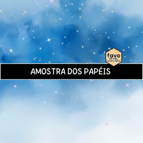 Papel Digital Aquarela Glitter | Fundo Aquarelado