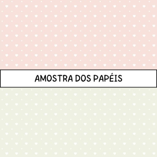 Papel Digital Baby N. 1 - Cores Pastel - Candy Color Bebê