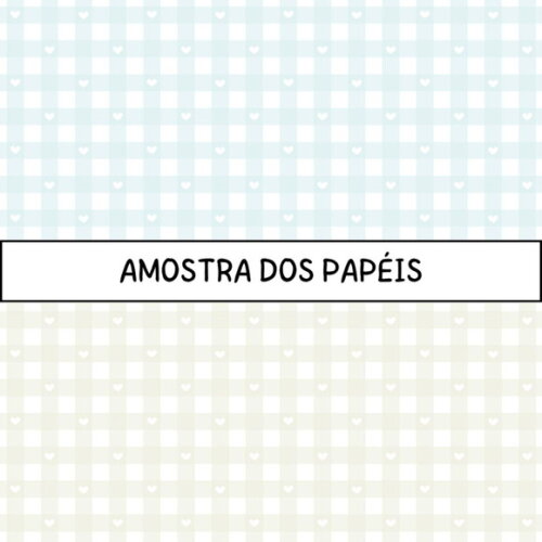 Papel Digital Baby N. 1 - Cores Pastel - Candy Color Bebê