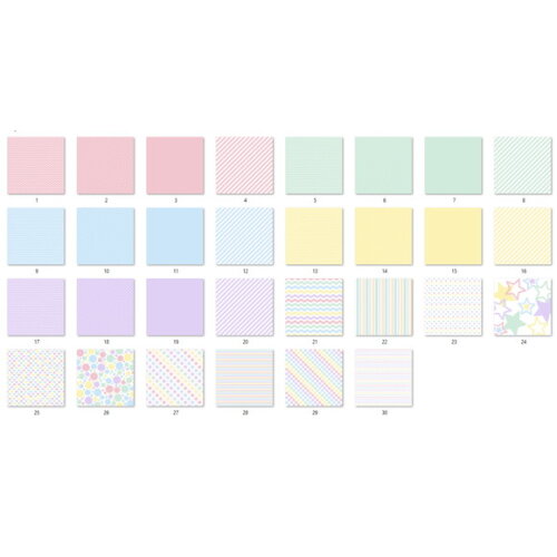 Papel Digital Candy Color Básicos Cores Pastel Jpg