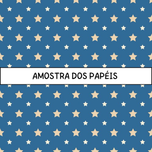 Papel Digital Estrelas - Stars
