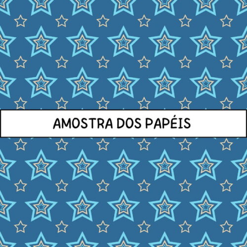 Papel Digital Estrelas - Stars