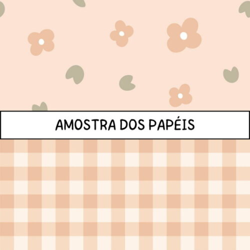 Papel Digital Green Cottage Garden