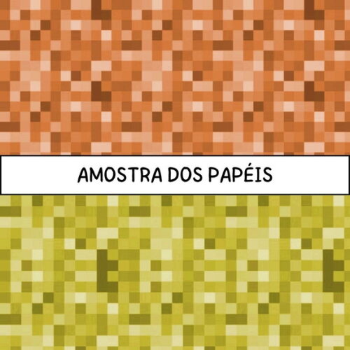 Papel Digital Minecraft Pixel
