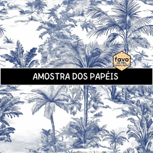 Papel Digital Toile Du Jouy - Combo 127 Papéis