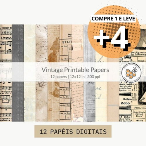 Papel Digital Vintage 09
