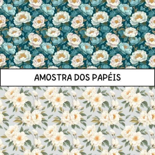 Papel Digital Vintage 51 - Peony