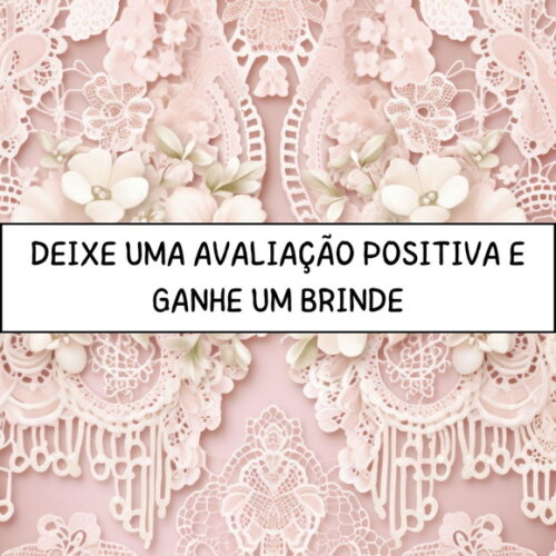 Papel Digital Vintage 62 - Rosas e Rendas - Victorian Blush