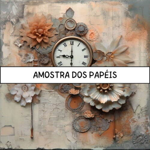 Papel Digital Vintage 78 - Mapas e Viagem