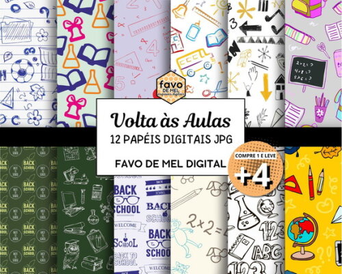 Papel Digital Volta às Aulas 01