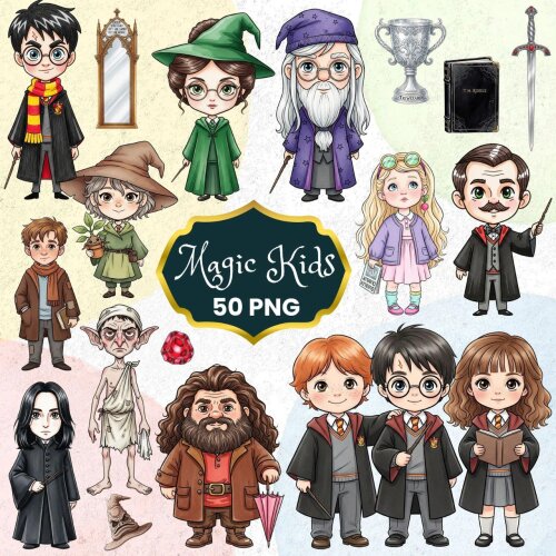 KIT DIGITAL HARRY POTTER PNG