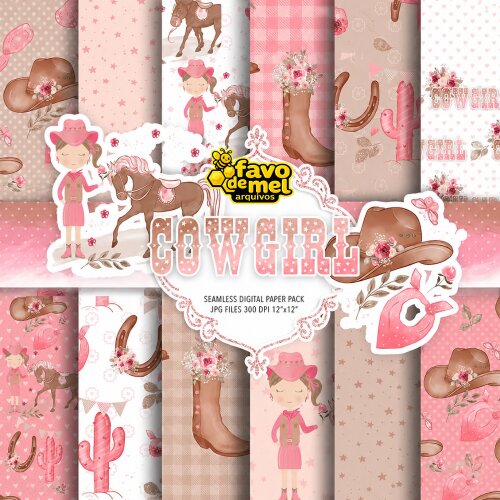 PAPEL DIGITAL BOIADEIRA ROSA