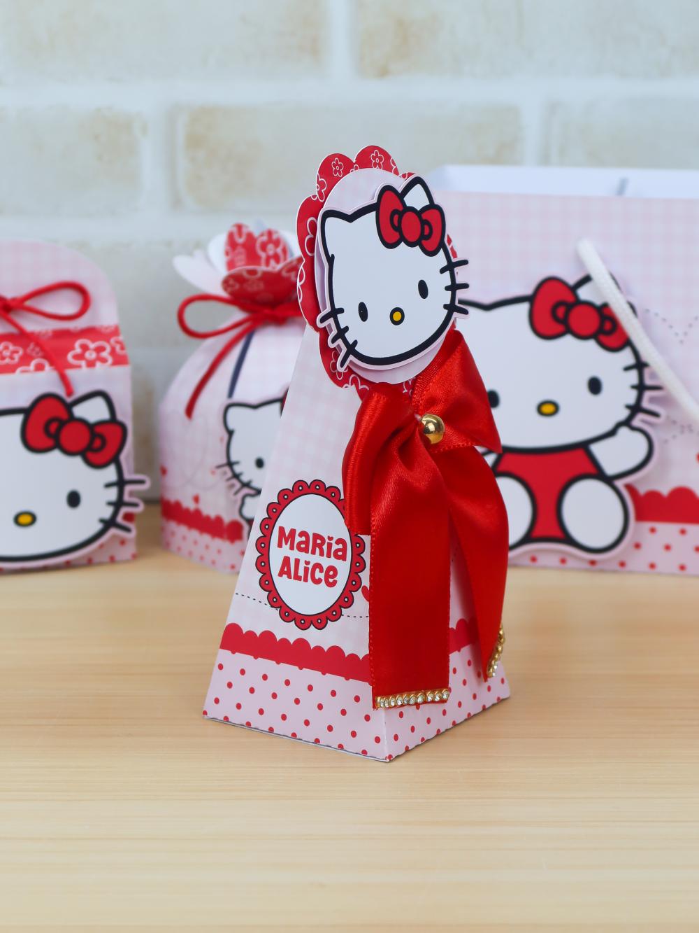Personalizados Hello Kitty Vermelha
