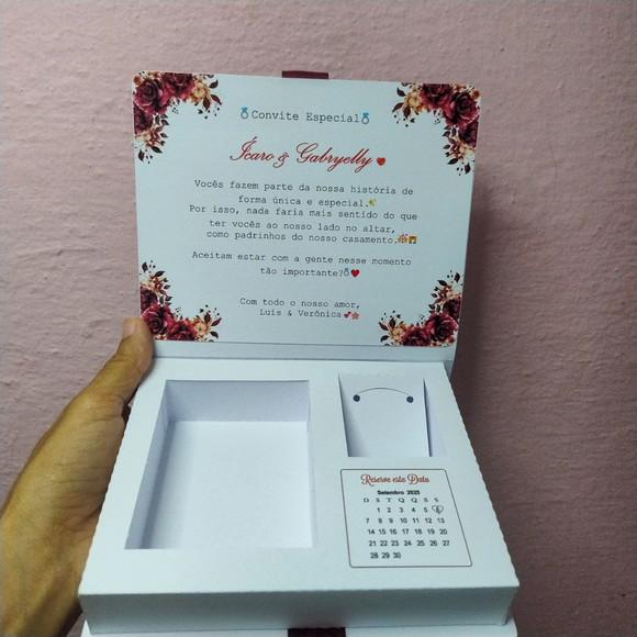 Caixa para Padrinhos de Casamento