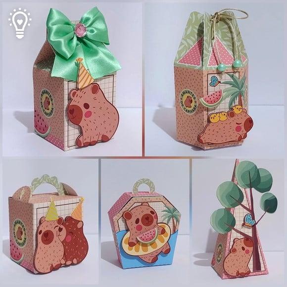 Lembrancinha Capivara 20 Peças