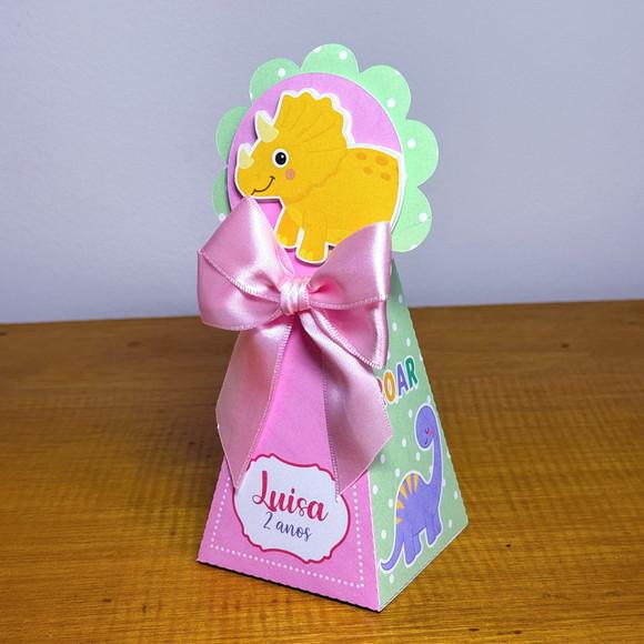 Lembrancinha Dino Baby Menina 50 Peças