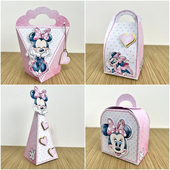 Lembrancinha Minnie Rosa 20 Peças