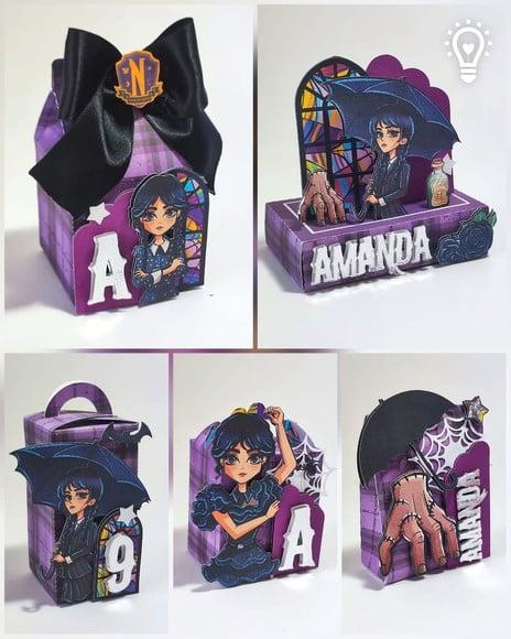Lembrancinhas Wandinha 50 Peças