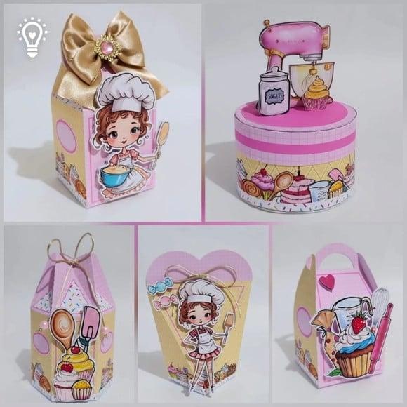 Personalizado Confeitaria 60 Peças