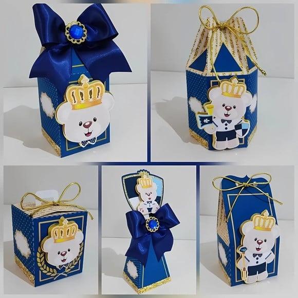 Personalizado Ursinho Realeza - Ursinho Príncipe 30 Peças