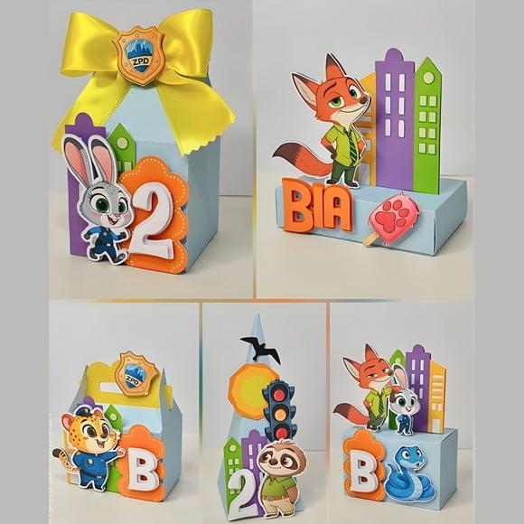 Personalizado Zootopia 35 Peças