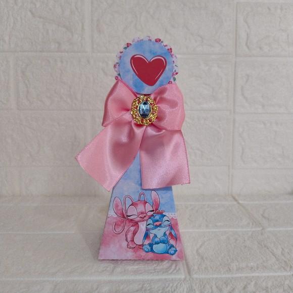 Personalizados Stitch e Angel 40 Peças