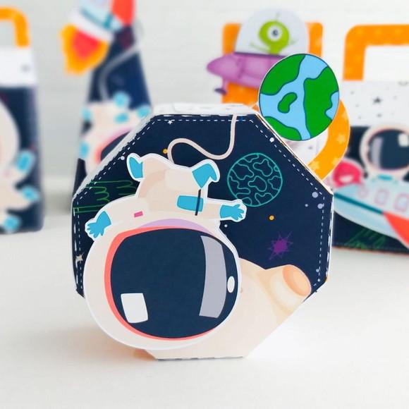 Personalizados Astronauta Menino 40 Peças