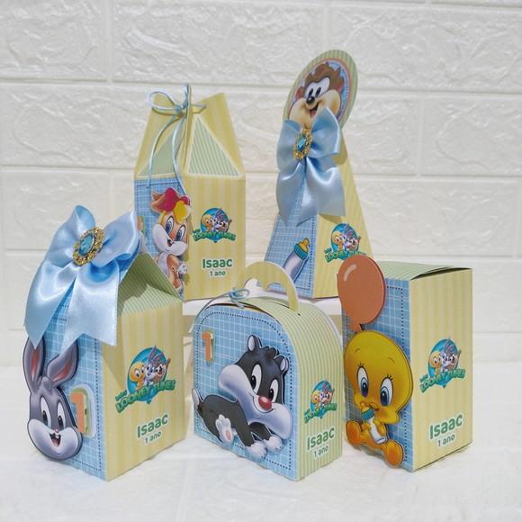Personalizados Baby Looney Tunes 60 Peças
