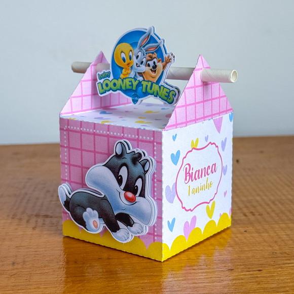 Personalizados Baby Looney Tunes Menina 60 Peças