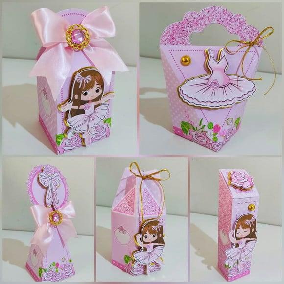 Personalizados Bailarina 50 Peças