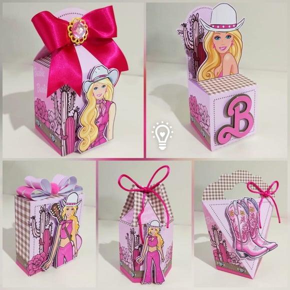 Personalizados Barbie Boiadeira 60 Peças