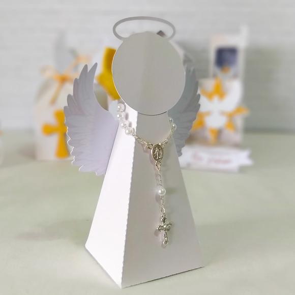 Personalizados Batizado Dourado 50 Peças
