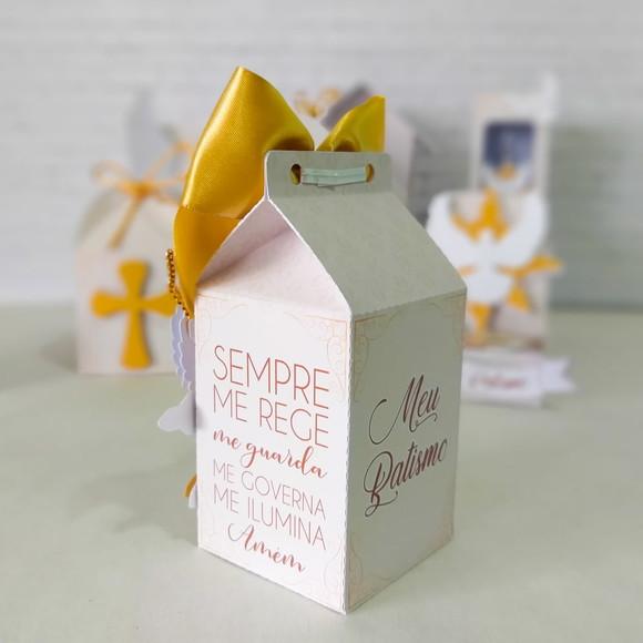 Personalizados Batizado Dourado 40 Peças