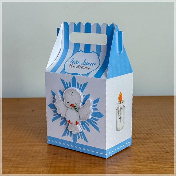 Personalizados Batizado Menino 50 Peças